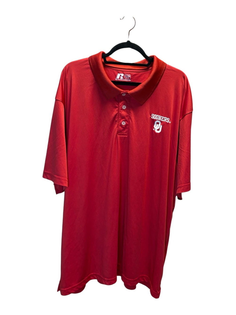 Russell Athletic Red Oklahoma Sooners Polo Shirt